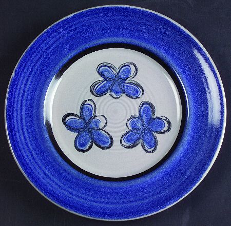 Blue Indigo Bread & Butter Plate