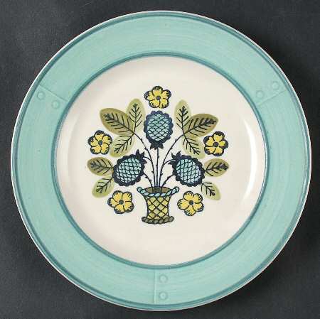 Blueberry Provincial Salad Plate
