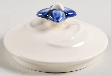 Blossom Time Blue Lid for Sugar Bowl