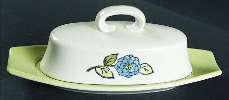 Blue Zinnias 1/4 Lb Covered Butter