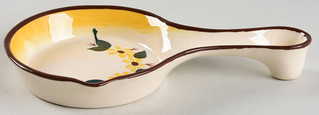 Brown Eyed Susan (Montecito Shape) Spoon Stacking Spoon Holder Caddy