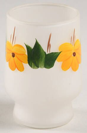 Brown Eyed Susan (Montecito Shape) 4 Oz Glassware Tumbler