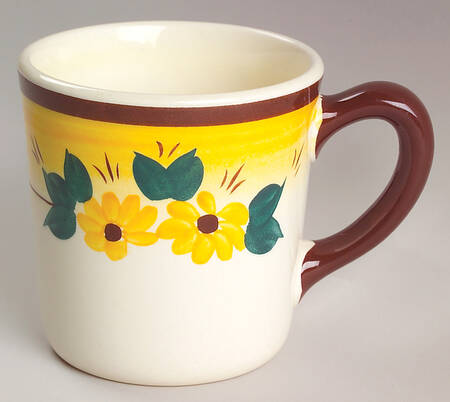 Brown Eyed Susan (Montecito Shape) Mug