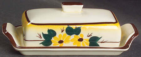 Brown Eyed Susan (Montecito Shape) 1/4 Lb Covered Butter