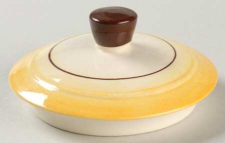 Brown Eyed Susan (Montecito Shape) Lid for Teapot