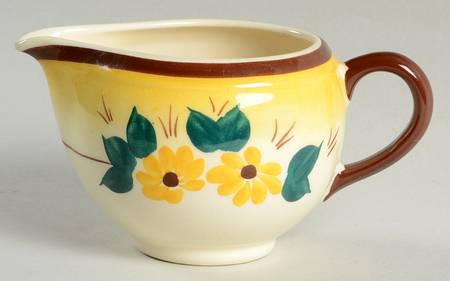 Brown Eyed Susan (Montecito Shape) Creamer