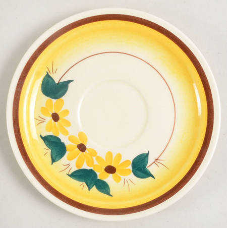 Brown Eyed Susan (Ultra Shape) Saucer