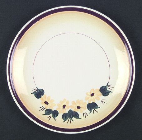 Brown Eyed Susan (Ultra Shape) Luncheon Plate