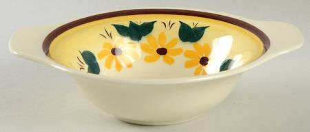 Brown Eyed Susan (Montecito Shape) Chowder Bowl
