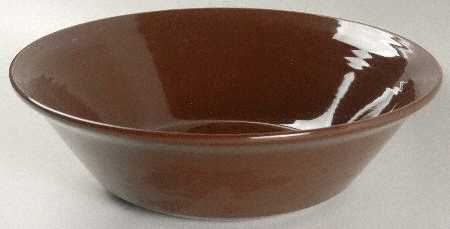 Brown Stone 9" Round Vegetable Bowl