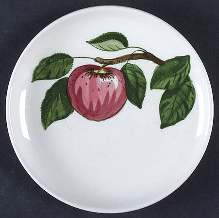 California Apple Bread & Butter Plate