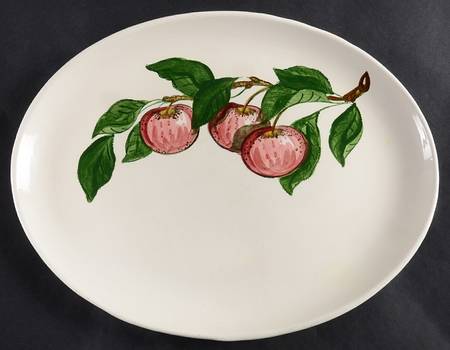 California Apple 13" Oval Serving Platter