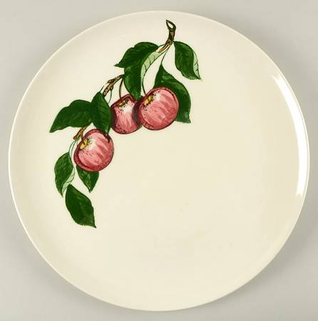 California Apple 13" Chop Plate (Round Platter)