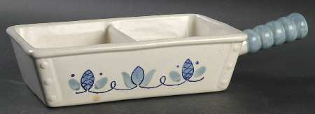 Cape Cod Rectangular Divided Vegetable Bowl
