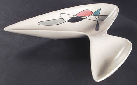 California Contempora Divided Twin Vegetable Bowl