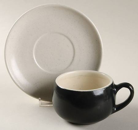 California Contempora Flat Cup & Saucer Set