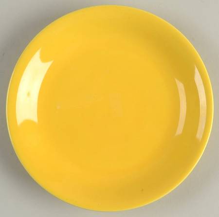 Casual California Yellow Bread & Butter Plate