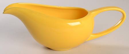Casual California Yellow Gravy Boat