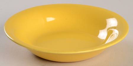 Casual California Yellow Fruit/Dessert (Sauce) Bowl