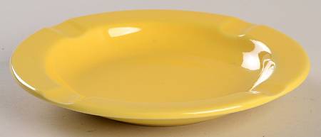 Casual California Yellow 5" Ashtray