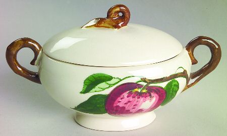 California Fruit Sugar Bowl & Lid
