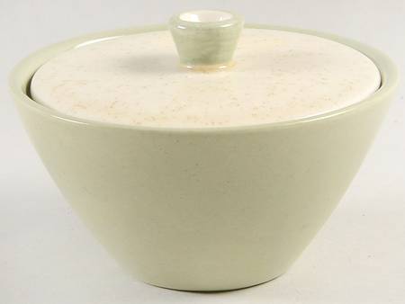 California Geranium Sugar Bowl & Lid