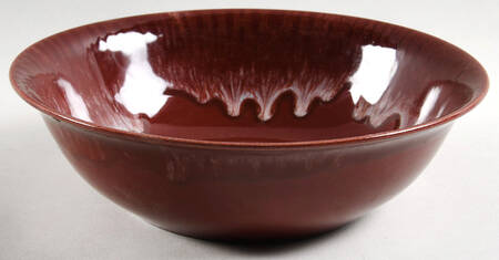 California Heritage Brown 8" Round Vegetable Bowl