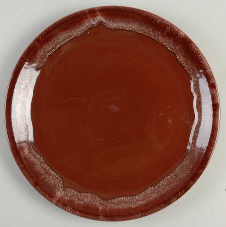 California Heritage Brown 13" Chop Plate (Round Platter)
