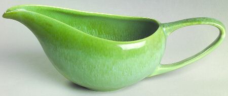 California Heritage Green Gravy Boat