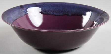 California Heritage Purple 8" Round Vegetable Bowl