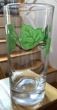 California Ivy Glassware Tall Tumbler