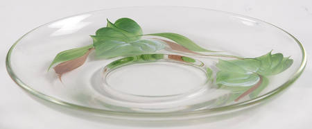 California Ivy Glassware Saucer