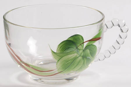 California Ivy Glassware Flat Cup by Metlox - Poppytrail - Vernon