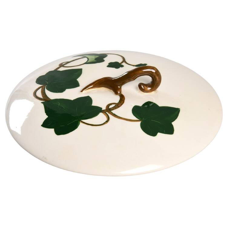 California Ivy Lid for 2 Qt Round Covered Casserole