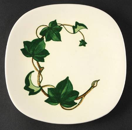 California Ivy Square Salad Plate