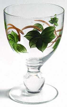 California Ivy Glassware Goblet