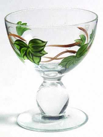 California Ivy Glassware Sherbet