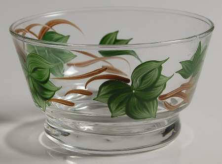 California Ivy Glassware Sherbet