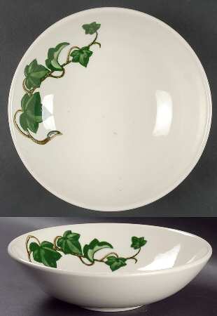 California Ivy 9" Round Vegetable Bowl