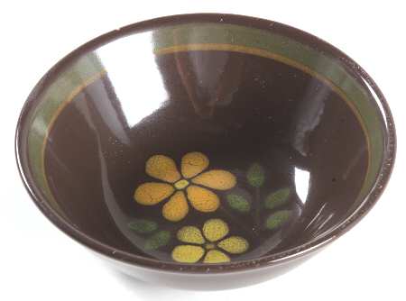 Calypso Brown Coupe Cereal Bowl