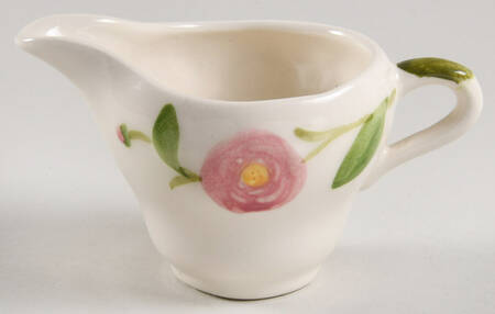 Camellia (Green Trim) Creamer