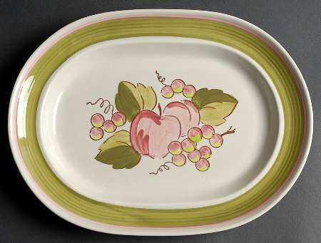 California Orchard 13" Oval Serving Platter