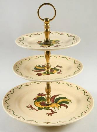 California Provincial 3 Tiered Serving Tray (DPM1,SPM1,BBM1)