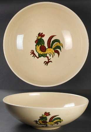 California Provincial 11" Large Salad Serving Bowl