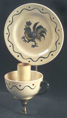 California Provincial Electric Wall Sconce