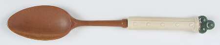 California Provincial Salad Serving Spoon with Wood Bowl