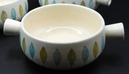 California Palm Lugged Soup Bowl