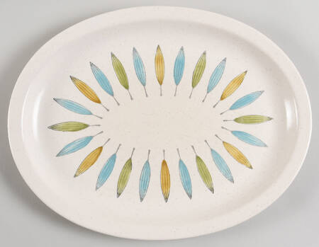 California Palm 13" Oval Serving Platter
