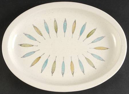 California Palm 11" Oval Serving Platter