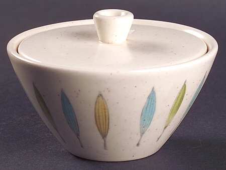 California Palm Sugar Bowl & Lid